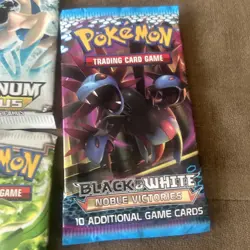 2009 POKEMON PLATINUM ARCEUS & NOBLE VICTORIES BOOSTER MULTI ARTWORK LOT OF 5 - Image 3