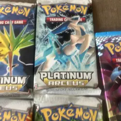 2009 POKEMON PLATINUM ARCEUS & NOBLE VICTORIES BOOSTER MULTI ARTWORK LOT OF 5 - Image 5