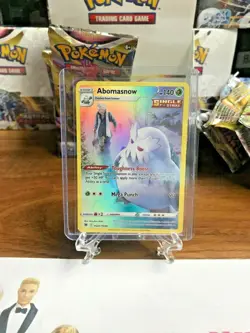Abomasnow TG01/TG30 NM Full Art Rare Astral Radiance Trainer Gallery Pokemon TCG - Image 2