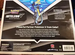 Pokemon TCG Inteleon V Galar Partners Box Brand New 820650807800 - Image 3