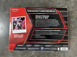 FACTORY SEALED Pokemon TCG Team Rocket's Mewtwo Ex Box- IN HAND - Image 2