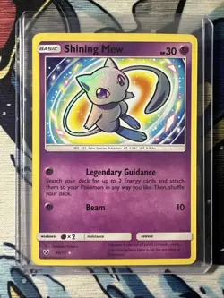 Pokemon Shining Mew (Mint) #40/73 Shining Legends - Image 1