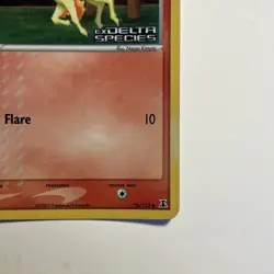 Pokemon TCG Ponyta Holo Rare Stamped Ex Delta Species 78/113 - Image 3