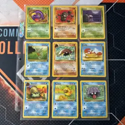 1999 Pokemon FOSSIL Unlimited Edition COMPLETE Non Holo UNCOMMON COMMON SET - Image 4