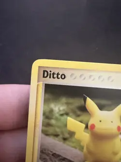 Pokemon TCG - Ditto (Pikachu) 63/113 EX Delta Species - NM - Image 2