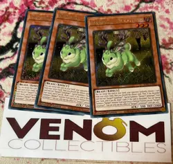 3x (M/NM) *EURO* Danger!U JackalopeU RA01-EN013 Platinum Rare 1st Edition YuGiOh - Image 1