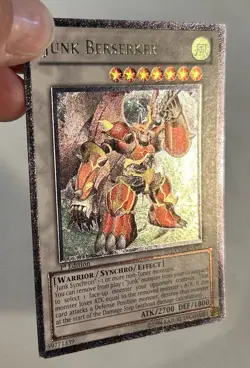 Junk Berserker EXVC-EN037 1st Edition Ultimate Rare Lightly Played LP - Image 1