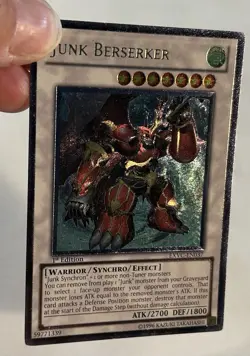 Junk Berserker EXVC-EN037 1st Edition Ultimate Rare Lightly Played LP - Image 2