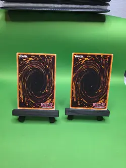 Dark Magician Knight ROD-EN001 & Knight’s Title EN002 Parallel Rare Set LP - Image 2