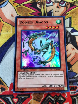 Dodger Dragon exvc-en082 1st Edition (VLP/LP) Super Rare Yu-Gi-Oh! - Image 1