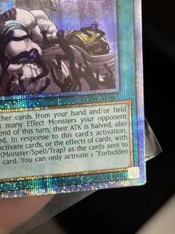 Yugioh Asian-English Forbidden Droplet RC04-AE065 25TH FOIL QCSR - Image 3