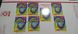 1999 Topps Pokemon E3 to E11 - 7 Card Lot w/ Foils DRAGONAIR & SQUIRTLE - Image 4