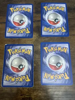 Pokemon TCG Lot 1st Generation (4 Cards) Grolem Racaillou Marowak Sabelette - Image 3
