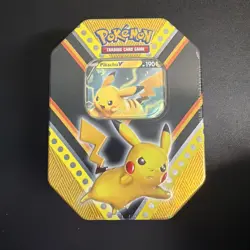 Nintendo Pokemon V Powers Tin Trading Card Game PikachuV - Pikachu Tin 820650807794 - Image 1