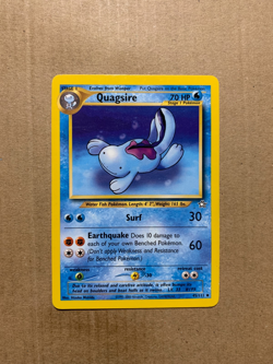 Quasire 45/111 Neo Genesis - Uncommon Pokemon Card - NM/Mint - Image 1