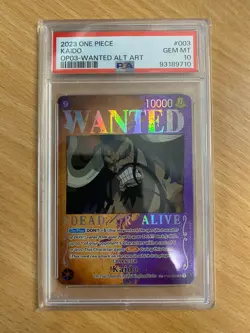 Kaido (ST04-003 SR) PSA 10 - One Piece Card Game ENGLISH - Image 1