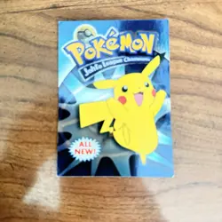 Pokemon Card - Topps Johto League Champions Checklist Pikachu Holo - Image 1