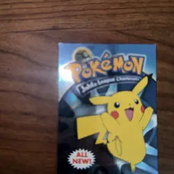 Pokemon Card - Topps Johto League Champions Checklist Pikachu Holo - Image 3