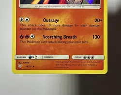 Reshiram 14/73 (NM) Holo Rare Sun & Moon: Shining Legends 2017 Pokemon Card - Image 4