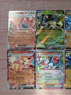 Pokemon TCG Card Lot Of 10 Ex Holos 9 Double Rares & One Is A Promo Nm Or Better - Image 1