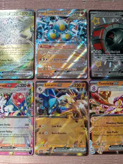Pokemon TCG Card Lot Of 10 Ex Holos 9 Double Rares & One Is A Promo Nm Or Better - Image 2