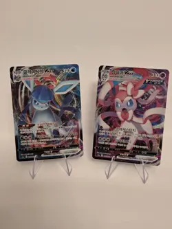 Korean Eevee Heroes 6 Card Lot, Glaceon, Sylveon, Umbreon, Vaporeon, Flareon - Image 1
