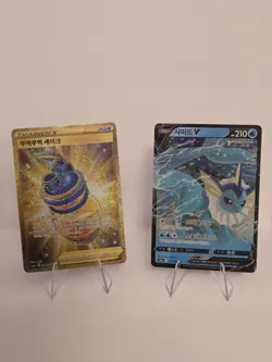 Korean Eevee Heroes 6 Card Lot, Glaceon, Sylveon, Umbreon, Vaporeon, Flareon - Image 5