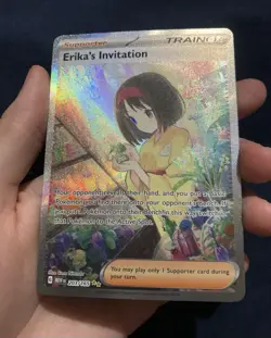 Pokemon TCG SV Scarlet & Violet 151 Erika's Invitation Card #203/165 - Image 2