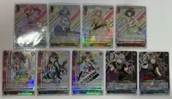 Weiss Schwarz Bang Dream Lot Of 9 SR Cards - Image 1