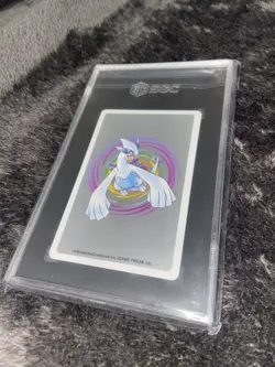 SGC 10 Raikou Of Spades No. 243 Silver Lugia Back Pokemon Poker Deck Card 1999 - Image 5