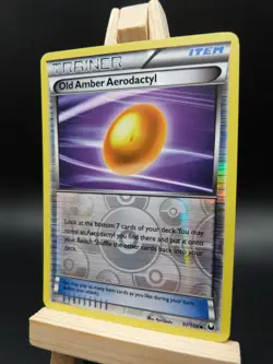 Pokemon Reverse Foil Card : Old Amber Aerodactyl 97/108 (Dark Explorers) - Image 3