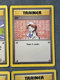 Vintage Trainer Pokemon Cards Base Set WOTC Revive Potion Professor Oak Bill +++ - Image 5