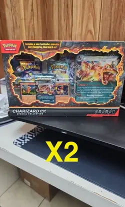 Pokemon Charizard ex Special CollectionJourney Together Promo Card X2 (12 Pieces - Image 1