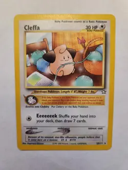 CLEFFA - Neo Genesis Set - 20/111 - Rare - Pokemon Card - Unlimited - NM - Image 1