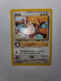 CLEFFA - Neo Genesis Set - 20/111 - Rare - Pokemon Card - Unlimited - NM - Image 4