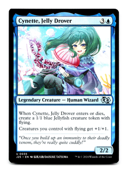 Cynette, Jelly Drover (Anime) - MTG: Foundations Jumpstart *In Hand* 💧 - Image 1