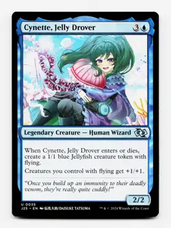 Cynette, Jelly Drover (Anime) - MTG: Foundations Jumpstart *In Hand* 💧 - Image 3