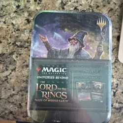Magic The Gathering MTG Lord of the Rings LoTR - Tin, SEALED Universes Beyond - Image 1