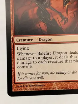 MTG Balefire Dragon Innistrad Mythic Rare 129/264 LP - Image 5