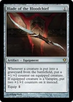 Blade of the Bloodchief PL MTG Zendikar Magic - Image 1