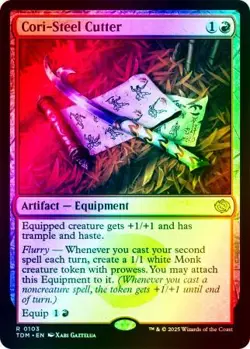 Cori-Steel Cutter - 0103 - Foil Near Mint Tarkir: Dragonstorm Foil Singles - Image 1