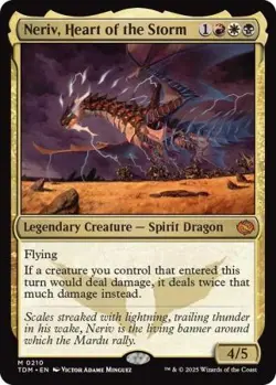 Neriv, Heart of the Storm - 0210 Near Mint Tarkir: Dragonstorm Singles - Image 1
