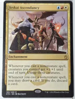 Jeskai Ascendancy - Khans of Tarkir - Magic the Gathering MTG Nice! - Image 1