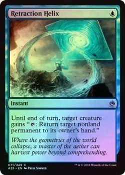 Retraction Helix - Foil 71/249 Near Mint Masters 25 - Image 1
