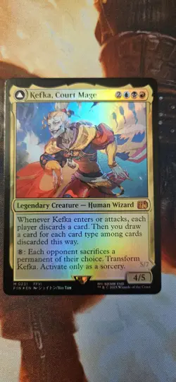 Kefka, Court Mage Magic the Gathering Final Fantasy Foil - Image 1