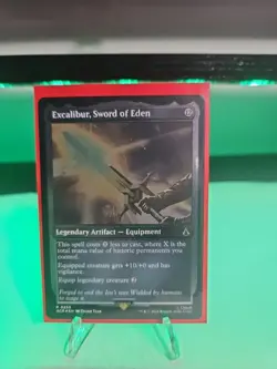 Excalibur, Sword of Eden (Foil Etched) Universes Beyond: Assassin's Creed Foil - Image 1