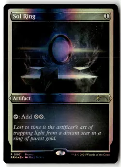 MTG - Sol Ring 1 foil Near Mint Buy-A-Box Promos - Image 1