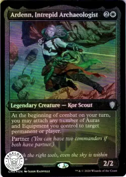 MTG Ardenn, Intrepid Archaeologist (Etched) (549) | NM Foil | Cmd Legends {CMR} - Image 1
