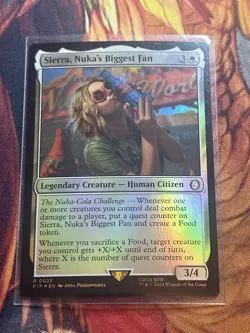 Sierra, Nuka's Biggest Fan - Foil Fallout MTG - Image 3