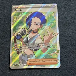 Pokemon TCG Perrin 209/167 Sv06: Twilight Masquerade Rare Holo NM - Image 5